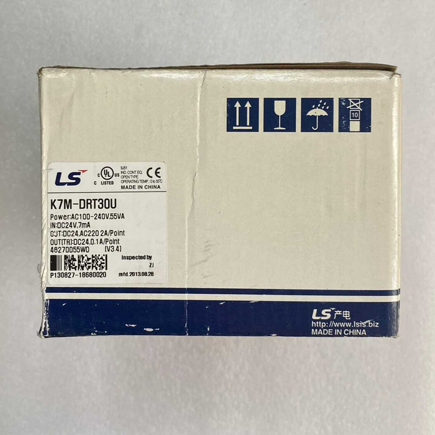 韩国LS产电可编程控制器，型号K7M-DRT30U，全新未使--议价商品