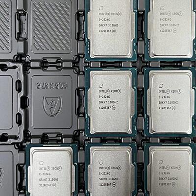 配件全新正式版XEON E-2324G31GPCIE 404C65WP750睿频46G议价
