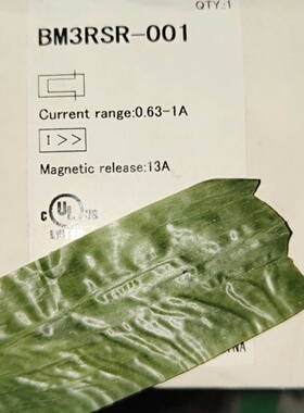 马达保护器BM3RSB001电流0.631A