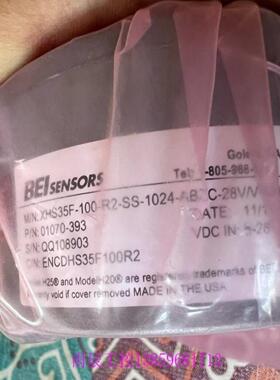 配件BEISENSORS艾迪克编码器XHS35F-100-R2-SS-1024-ABZC-2议价