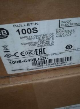 配件AB安全接触器100S-C43EJ32C 100-C43E*00 100-C43EJ01 议价