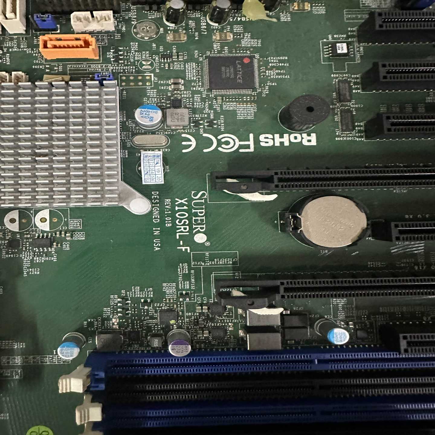 （议价）拆超微X10SRL-F主板单路X99服务器主板