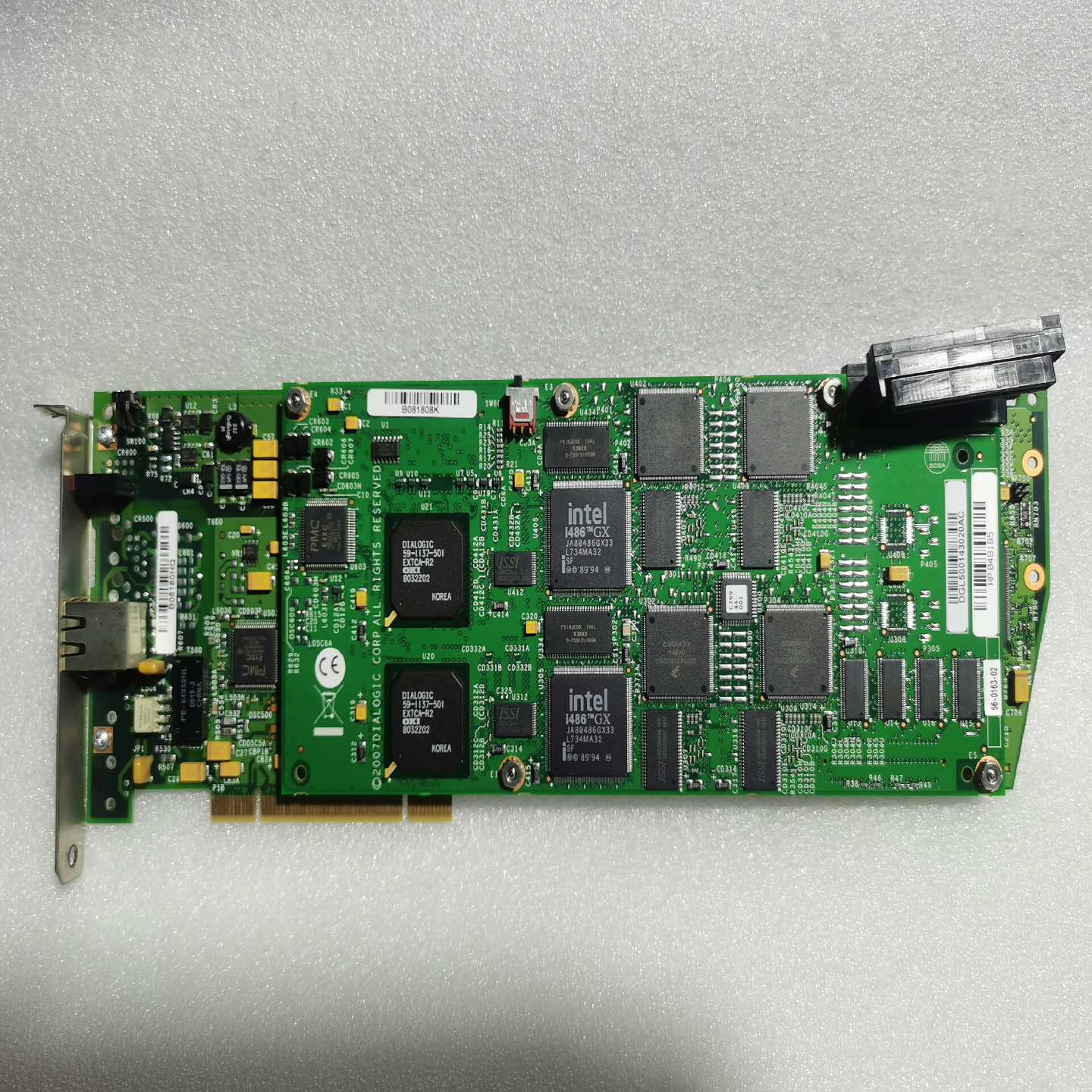 上海，实物图拍摄，DIALOGIC中继语音卡D600询价