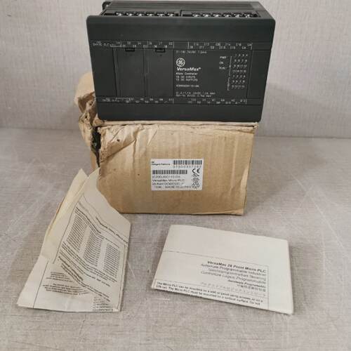 GE Fanuc IC200UDD110DK VersaMax Micro Controller 16 Inputs 1