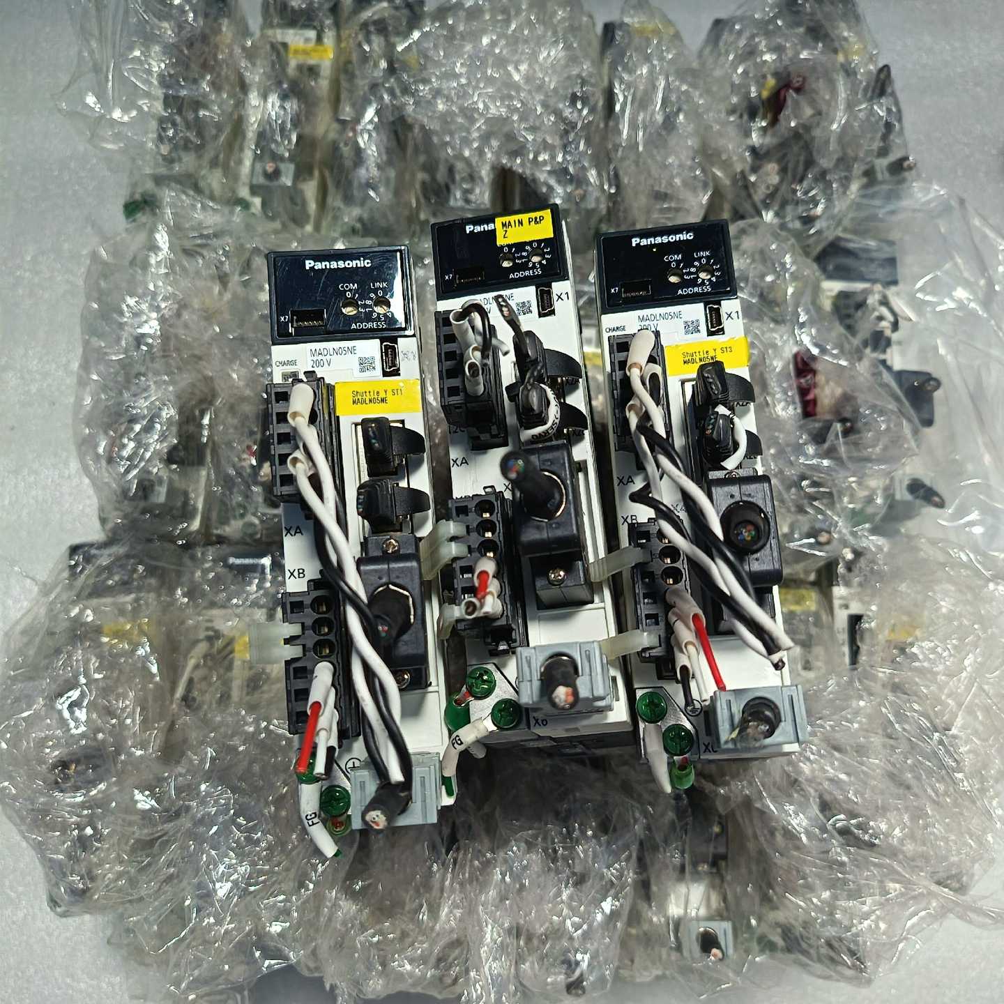 松下A6伺服驱动器MADLN05NE，100W总线型，二手拆--议价商品