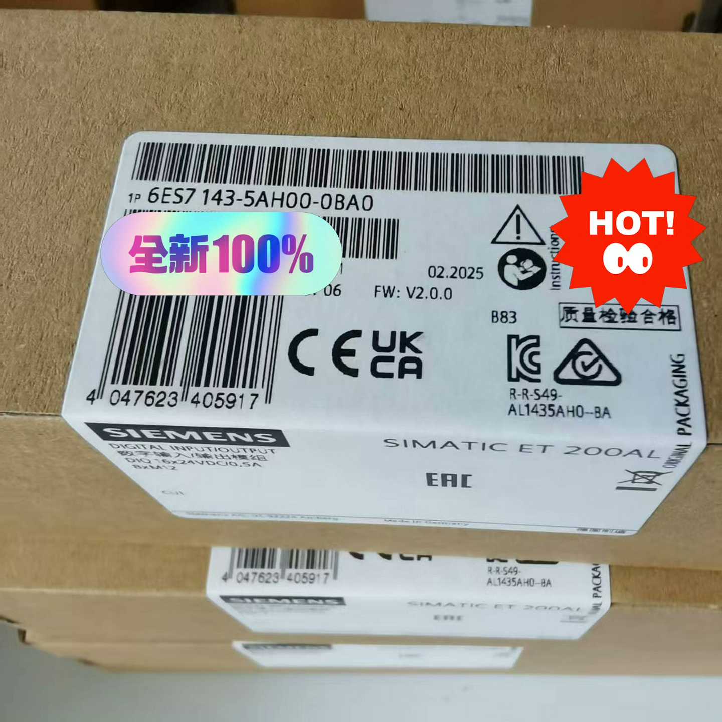6ES7143-5AH00-0BA0保内~询价