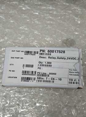 【议价】安全继电器BT5024VDC2TLA0100适用