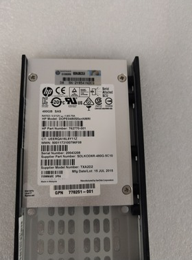 【请询价】HP E7Y55A 480G SSD  778179-001