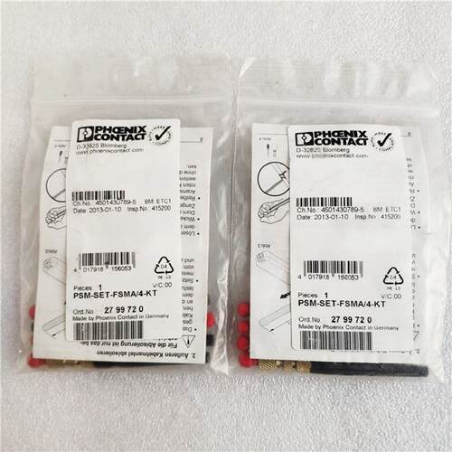 供应菲尼克斯连接器 PSM-SET-FSMA/4-KT 现货 2799720*