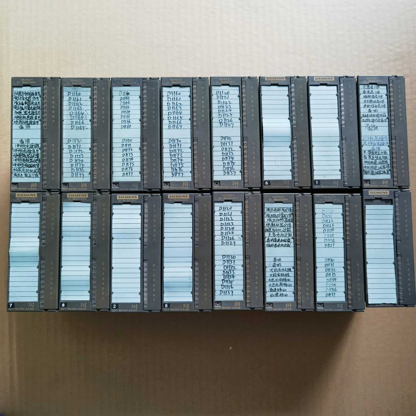 6ES7321-1BH50拆机二手西门子300plc数字量--议价商品