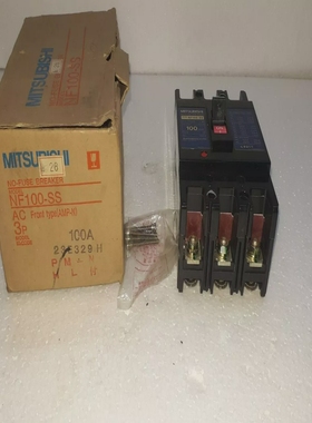 三菱NF100-SS无保险丝断路器100A3P660VNF100SS