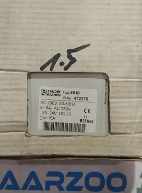 *NUOVO* Zander Aachen SR3D Rel Di Sicurezza 472270