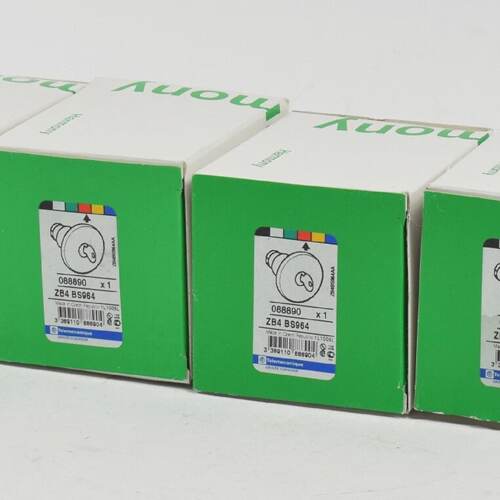 4x Schneider Electric NotAusTaster ZB4 BS964  ZB4BS964 08889