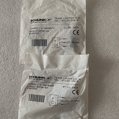 雄克SCHUNK磁性开关0301370 0301478 03--议价商品