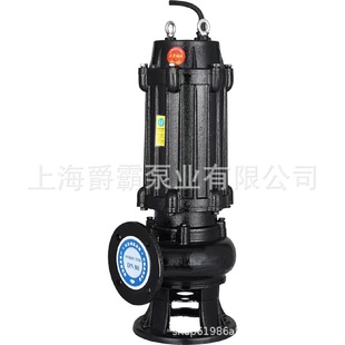 50WQ15 排污泵散热快效力高国标电机全铜线工地排污 3KW油浸式
