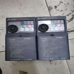 220V 变频器FR 0.4KW D720S 询价 0.4K