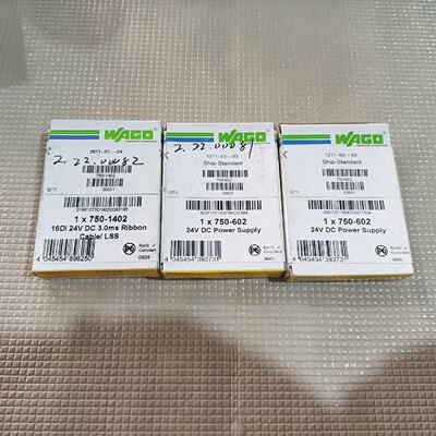 WAGO万可模块未使用过的750602两个750--议价商品