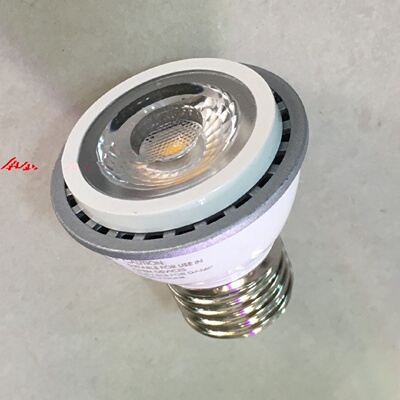 300Lumens Caunon 5W 3000k灯泡射灯灯泡E27大螺口LED5W射灯泡
