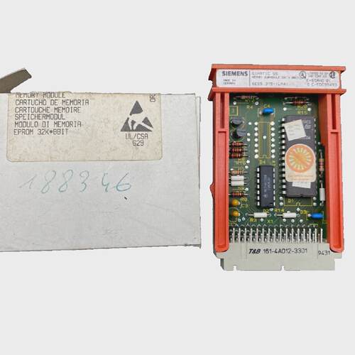 SIEMENS 6ES53751LR41 MEMORY SUBMODULE 32K SIMATIC S5
