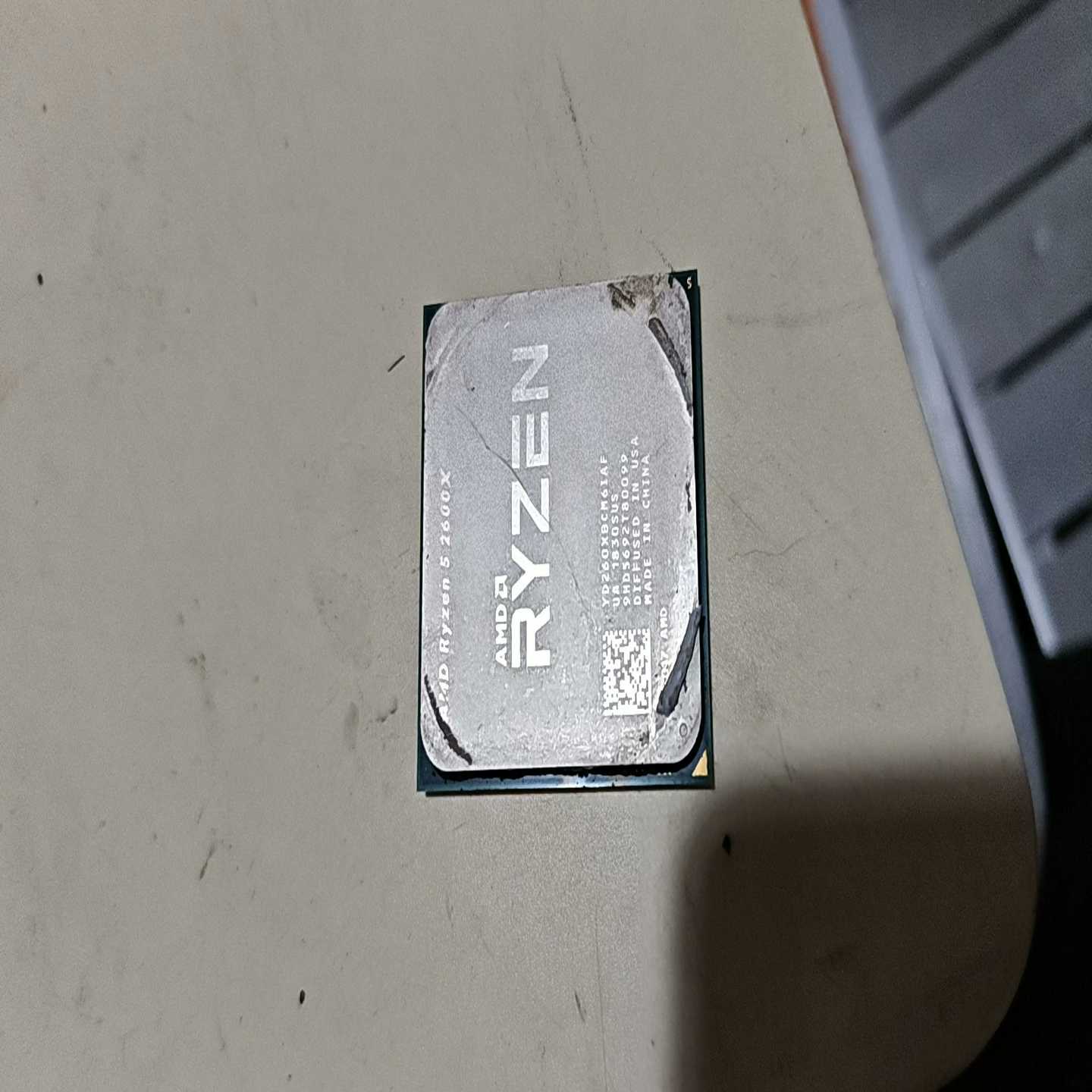 AMD Ryzen 5 2600X 处理器 正常使用拆机 功~议价