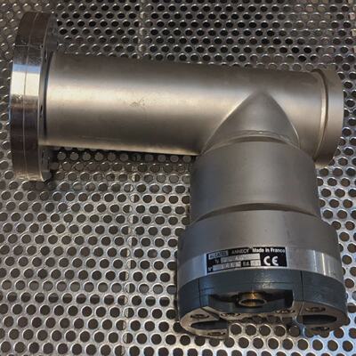 rebuilt Alcatel ATH 2040 turbo pump with RGA manifold UHV va