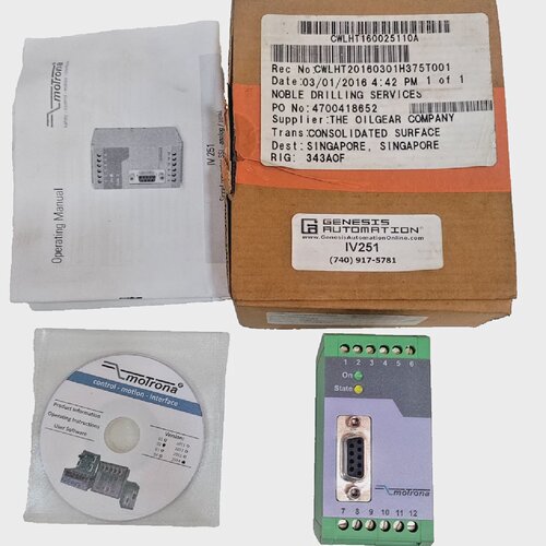 *NEW* MoTrona IV251 Pulse Signal Converter 24VDC