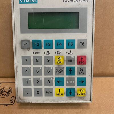 Siemens Coros OP5A1 Operator Panel 6AV35051FB01 OP5 2*