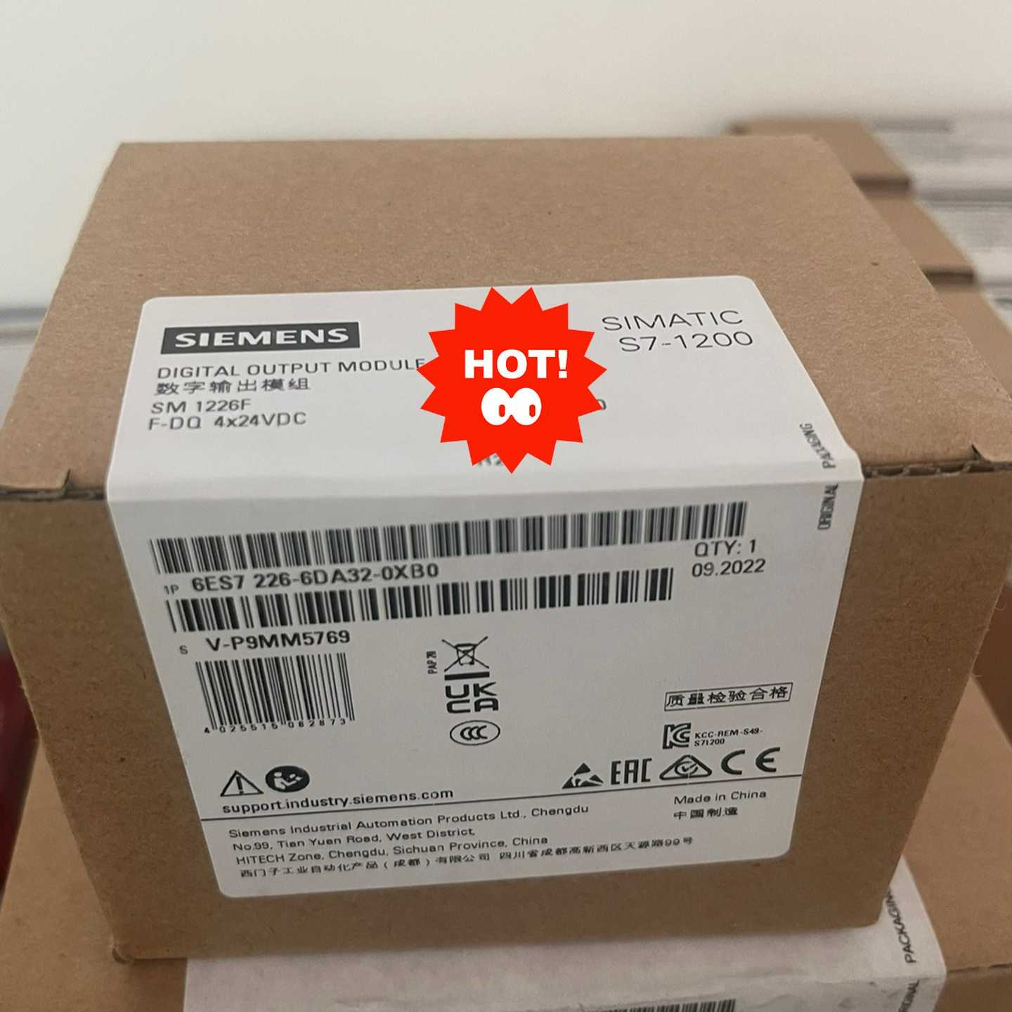 6ES7226-6DA32-0XB0西门子数字输出模组全新原一议价商品