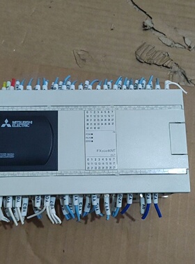 议价三菱PLCFX3GA60MTCM一台二手拆机成色议价