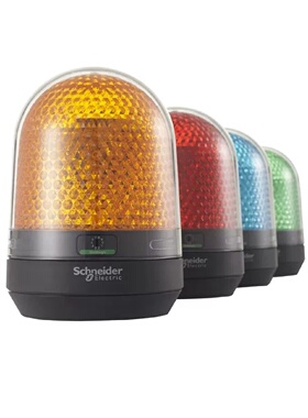 全新原装施耐德声光无马达报警灯XVR3M04红色AC100议价