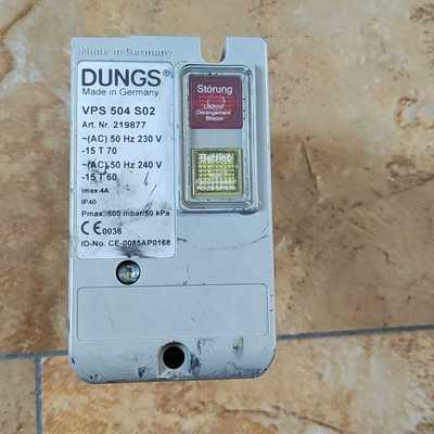 DUNGS检漏装置VPS504S02成色如图，拆机包