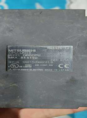 三菱拆机原装Q系列Q00CPU拆机通电测试正常。成色如图，需--议价