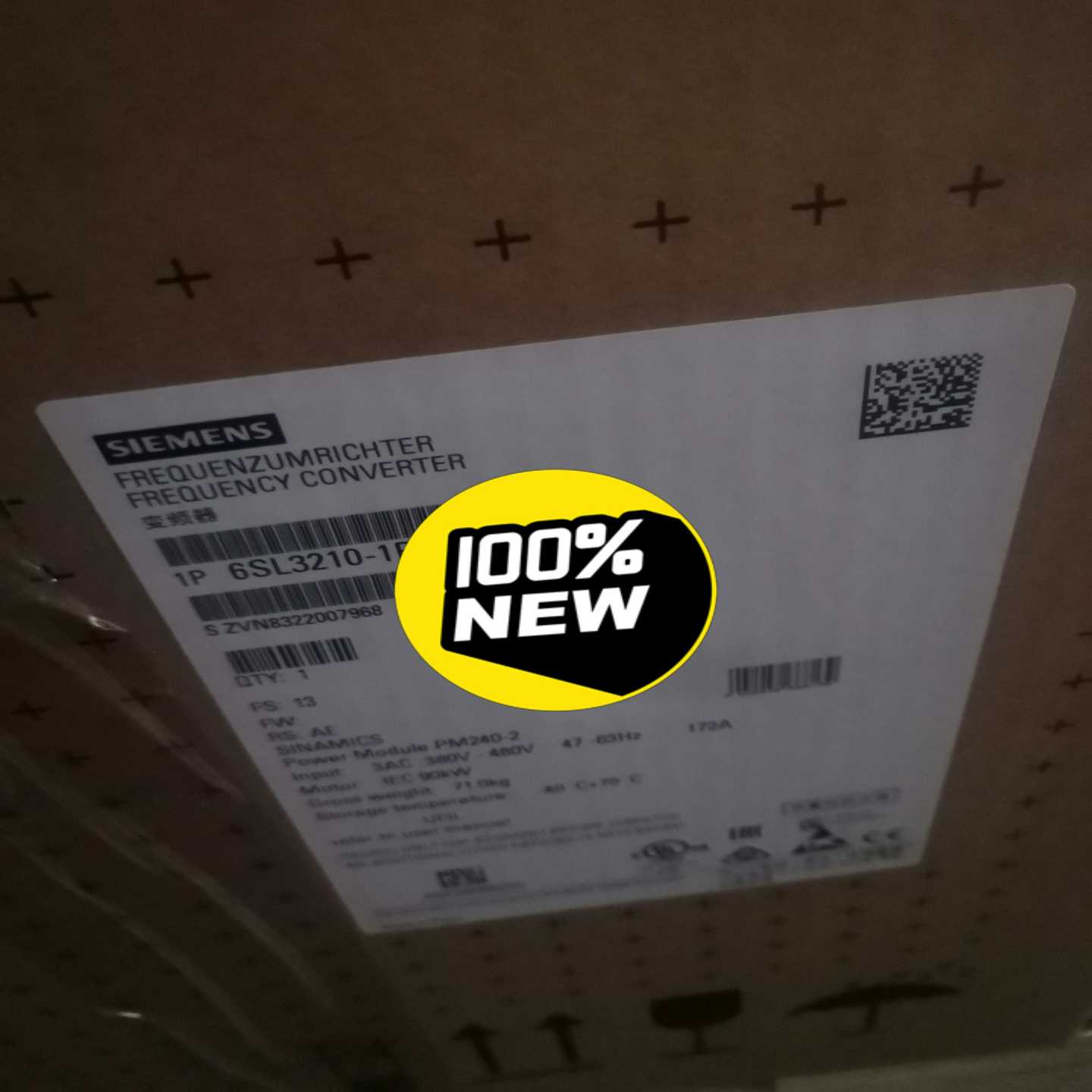 议价G120变频器 6SL3210-1PE22-7UL0