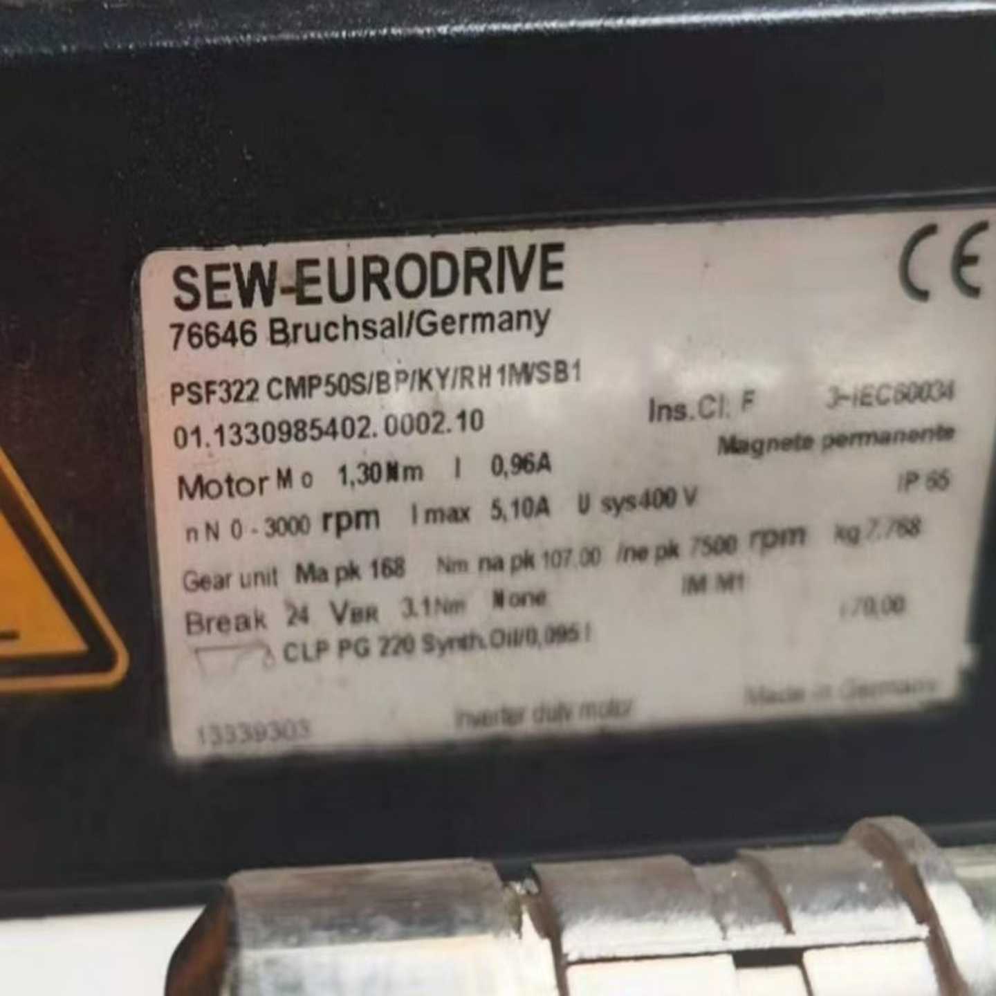 询价SEW伺服电机PSF322CMP50S/BP/KY/RH1