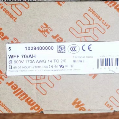 配件魏德米勒大电流端子1029400000WFF70AH议价
