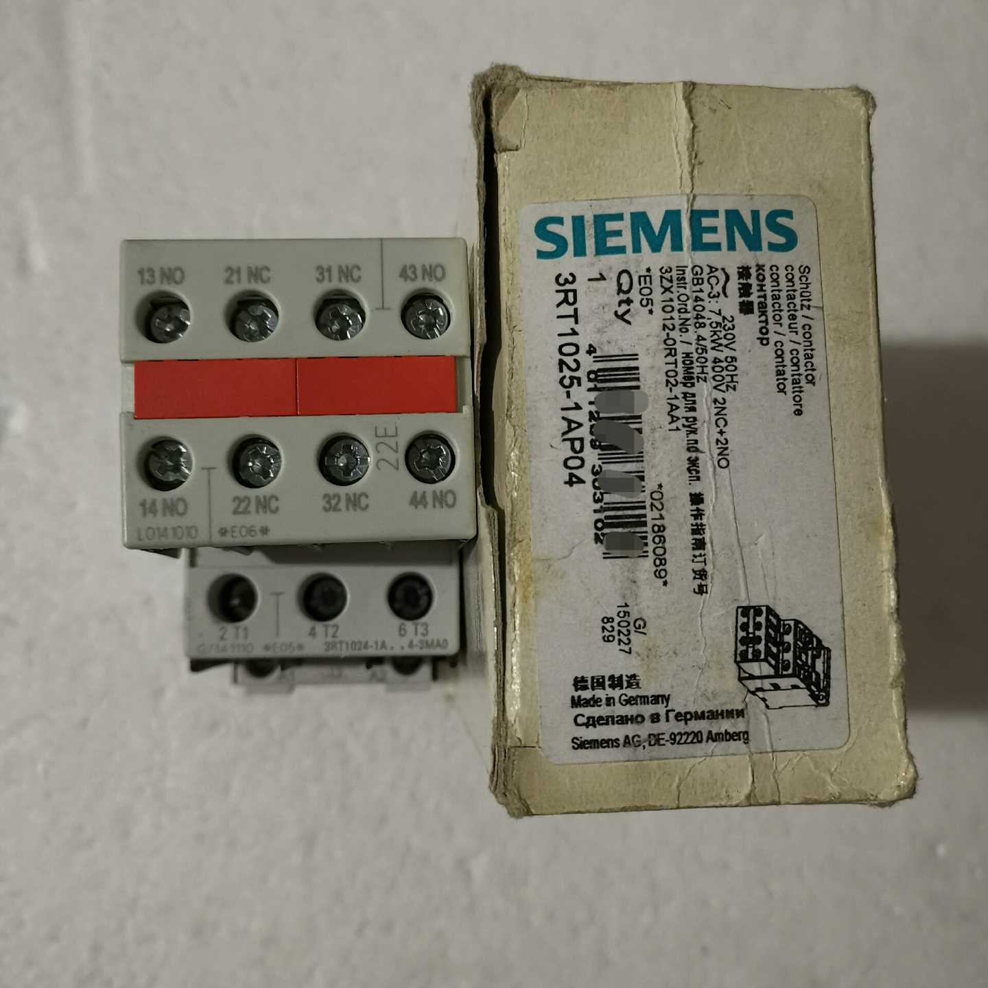 【议价】3RT1024-1AP04-3MA03RT1025-1AP