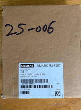 询价*电源模块型号6EP13324BA00仅开封未