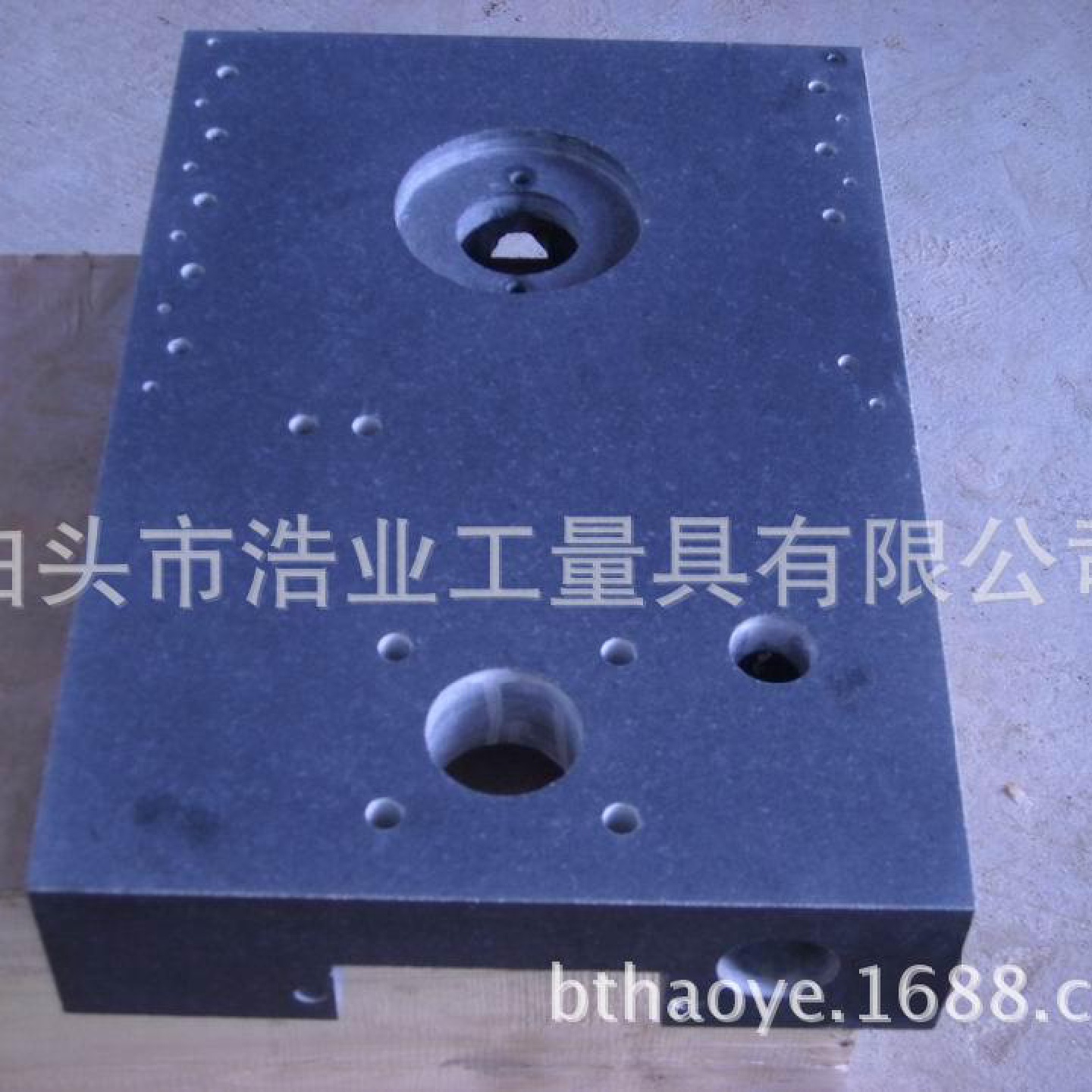 DINGZUO花岗石平板构件规格机构件机械床身镶套钻孔开槽