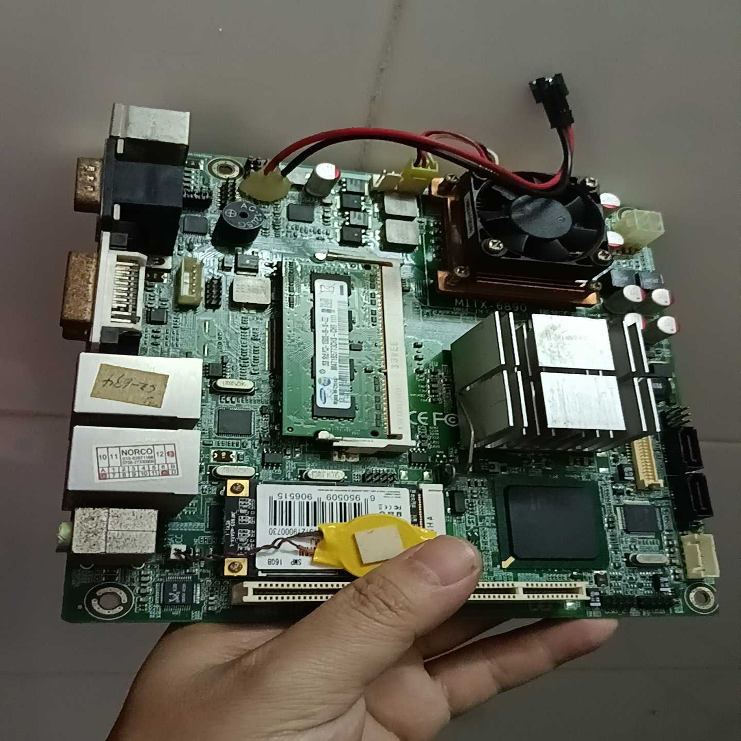 议价机华北工控MITX-6890Ver:1.3双网口GM45