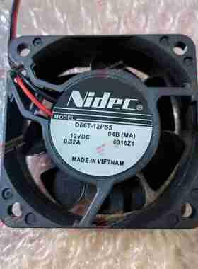 议价-全新尼迪克/NIDECD06T-12PS512VY0.32A60256m双滚珠散