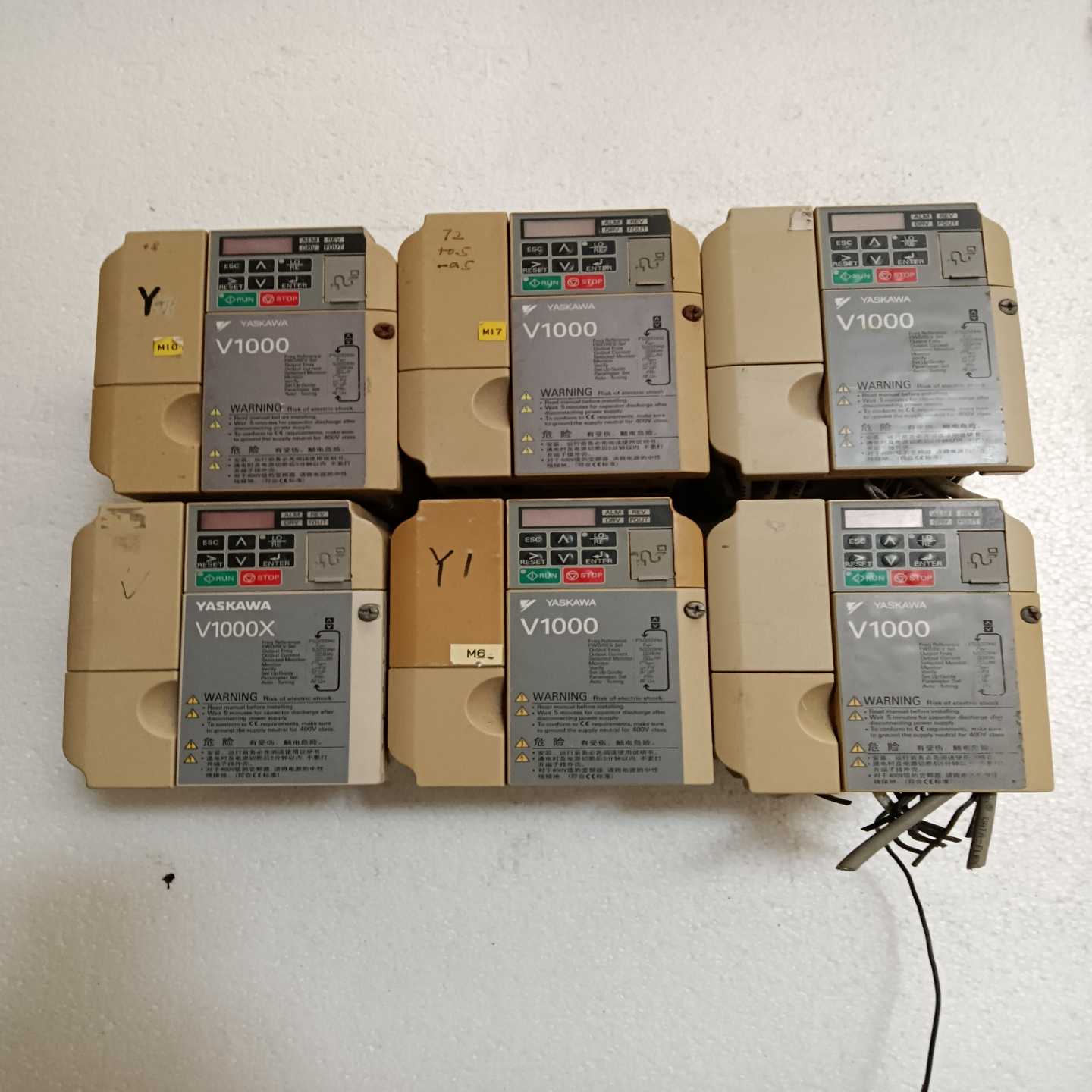 安川变频器CIMR-VB4A0004BBA/VZA40P7B询价