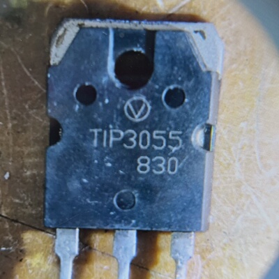 TIP30552n3055塑封原装进口拆机件测试好功放音响三极管v字标