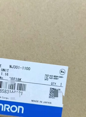 议价NJ3011100欧姆龙CPU模块图盒