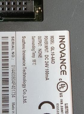 议价Inovance Ino Module Model Gl104Ad Input Volta适用