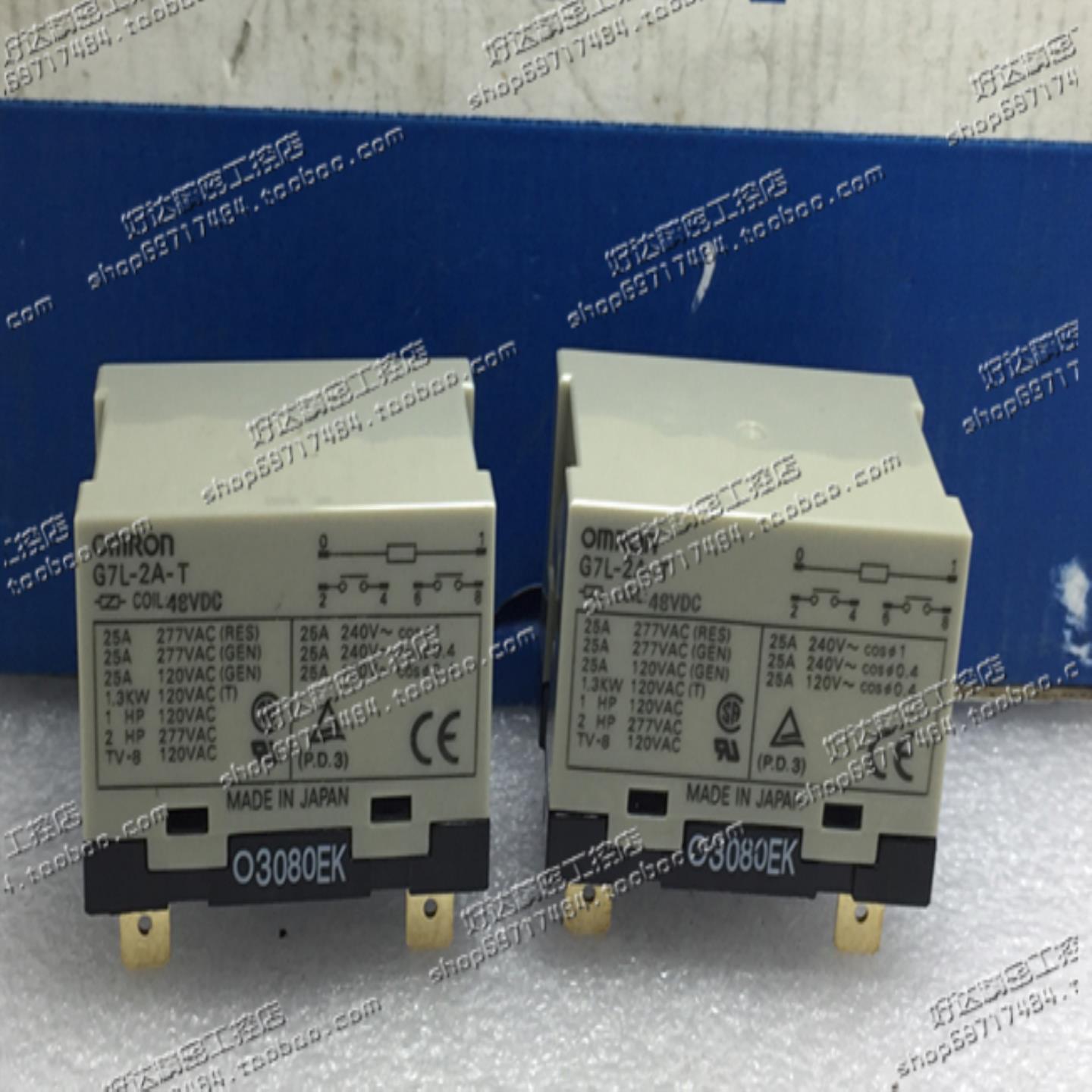 全新（日本进口）继电器G7L-2A-TG7L-1A-TDC48V现货特价