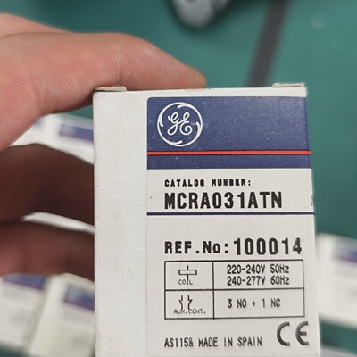 议价Uversal Contactor Mcra031atn Manufactured In Spain Model