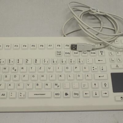 INDUKEY Silikon Tastatur Keyboard KG17201