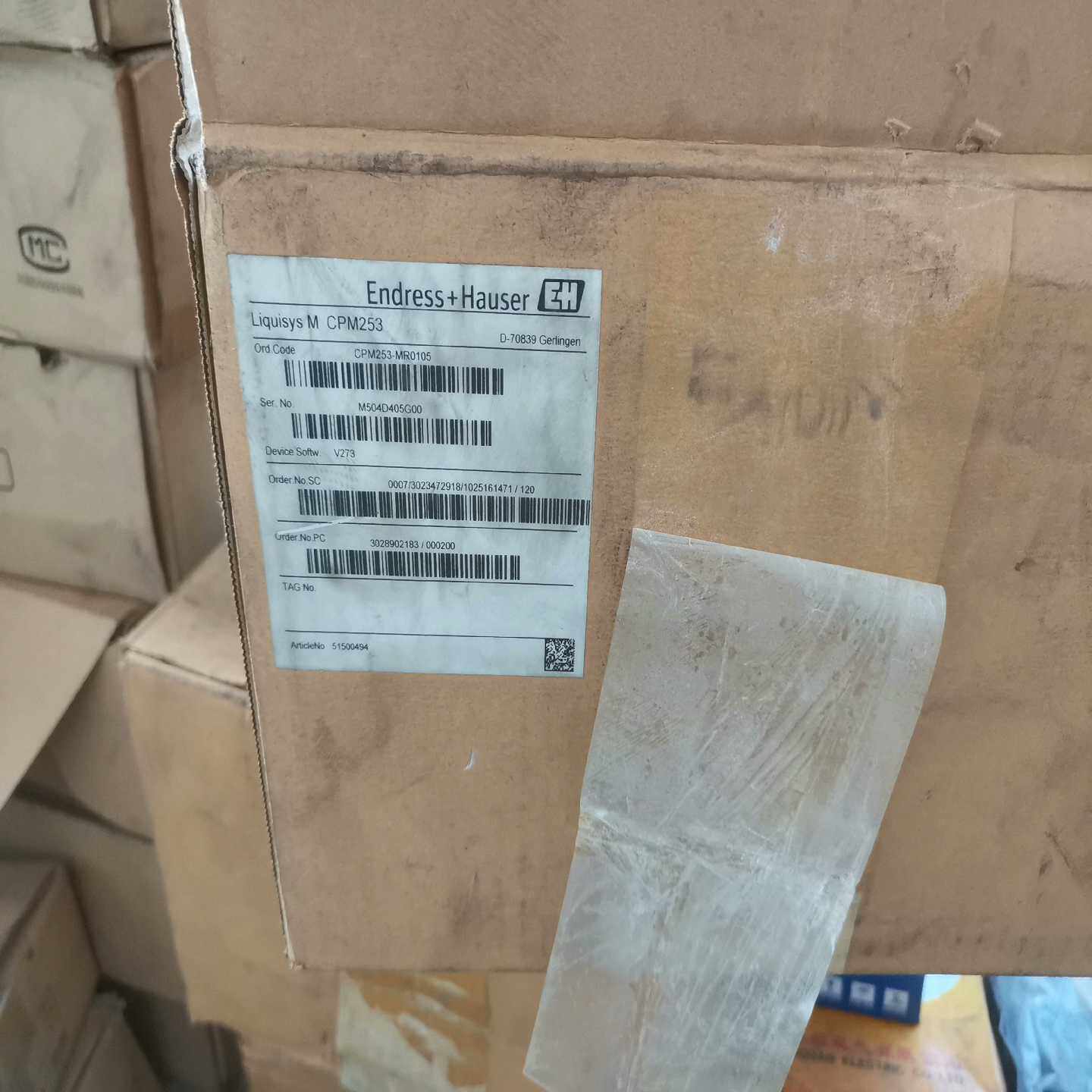 询价~纯新带包装CPM252-MR0105E+H 变送器
