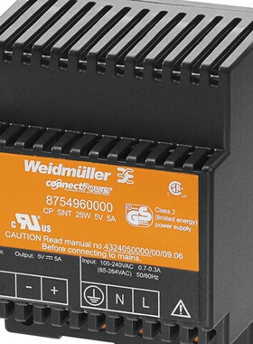 配件魏德米勒开关电源CPSNT25W5V5A电源模组8754960000议价