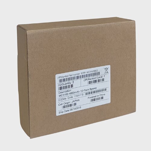 2 SYMBOL BTRYMC31KAB02  BTRYMC31KAB02 MC3100 4800mAh BATTERI